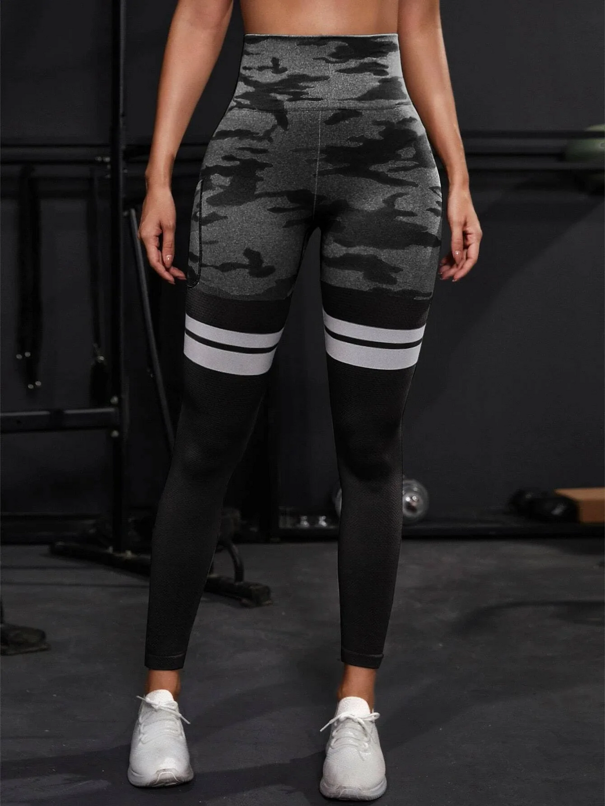 Camo Stripe leggings